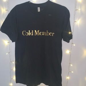 Gold member T-shirt